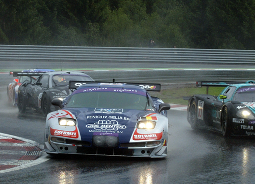 De Corvette van SRT kwam als 9e over de meet